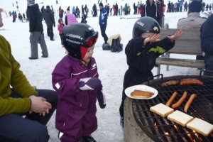 Mums grillede pølser kan vi li